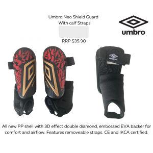 Umbro Neo Shield Shin Pads with Ankle Sock Youth's 11-15 Years | Shin Pads, Knee/Elbow Pads