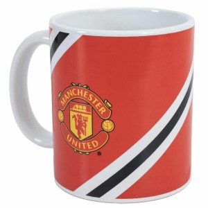 Manchester United FC Ceramic Mug  Stripe | Manchester United FC Merchandise