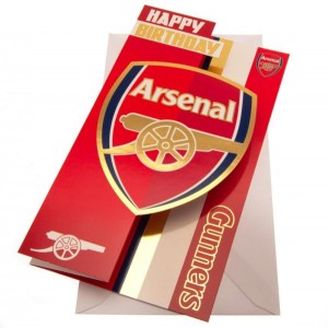 Arsenal FC Birthday Card | Arsenal FC Merchandise