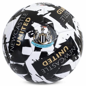 Newcastle united FC Size 5 Football White/Black | English Premier League Club Footballs | Footballs | Newcastle United FC Merchandise FC