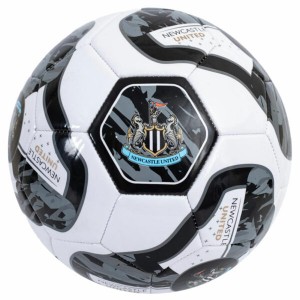 Newcastle united FC Size 5 Football White/Black | English Premier League Club Footballs | Footballs | Newcastle United FC Merchandise FC