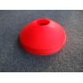 Orange Disc Cones Set of 10