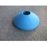 Blue Disc Cones Set of 10