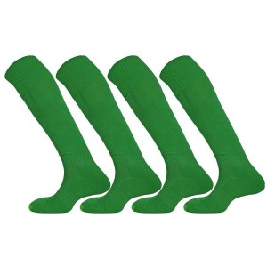Mitre Football Socks Emerald Green Childs Size 12 to 2 UK | Clearance Bargains | Socks