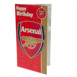 Arsenal FC Birthday Card | Arsenal FC Merchandise