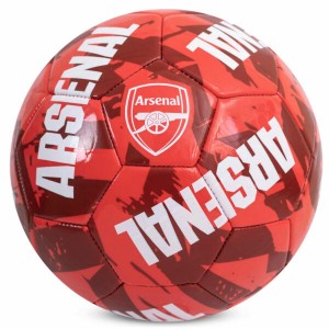 Arsenal FC Size 5 Football Red Grafitti | Arsenal FC Merchandise | English Premier League Club Footballs | Footballs
