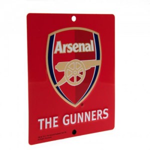 Arsenal FC Tin Window Sign | Arsenal FC Merchandise