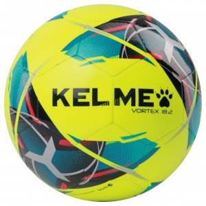 Kelme Vortex Size 3 Football Neon Yellow | Footballs | Match and Training Balls