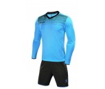 Kelme Goalkeeper Shirt and Short Set Adult Size Small Sky Blue/Black