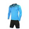 Kelme Goalkeeper Shirt and Short Set Adult Size Small Sky Blue/Black