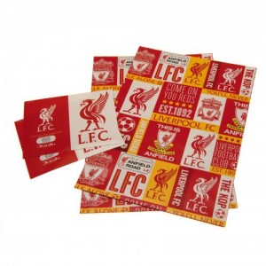 Liverpool FC Gift Wrap Pack | Liverpool FC Merchandise