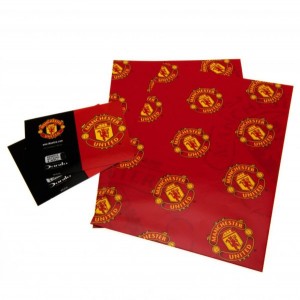 Manchester United FC Gift Wrap Pack | Manchester United FC Merchandise