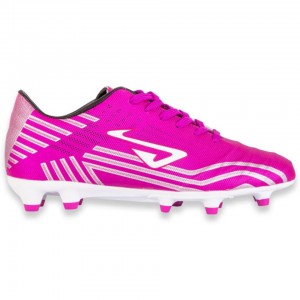 Nomis Prodigy Junior FG Football Boots Pink Size US 1, UK 13 | Junior Football Boots  | Footwear