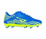 Nomis Prodigy Junior FG Football Boots Blue/Lime Size US 7, UK 6