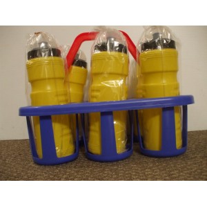 Water Bottle Carrier and Six Bottles  | Coaching Equipment | Matchday Equipment | Coaching & Matchday Equipment | Coaching Equipment