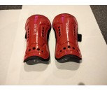 Child's Soccer Shin Pads Red 5-7 years Appox