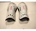 Child's Soccer Shin Pads White 5-7 years Approx