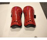 Child's Soccer Shin Pads Red 7-10 years Appox