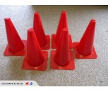 38cm Witches Hat Cones Set of 6 