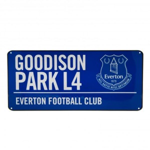 Everton FC Goodison Road Street Sign | Everton FC Merchandise