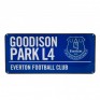 Everton FC Goodison Road Street Sign