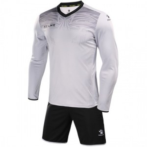 Kelme Child's Goalkeeper Set 12 years Size  Grey/Black | Goalkeepers Equipment | Goalkeepers Shirts, Shorts and Pants  | Clearance Bargains