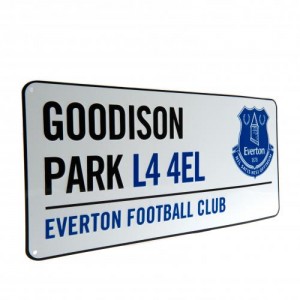 Everton FC Goodison Road Street Sign | Everton FC Merchandise