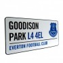 Everton FC Goodison Road Street Sign