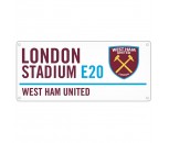 West Ham United FC London Stadium Street Sign