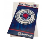 Rangers FC Birthday Card and Button Badge
