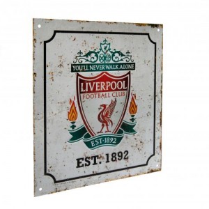 Liverpool FC Retro Club Logo Sign | Liverpool FC Merchandise