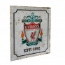 Liverpool FC Retro Club Logo Sign