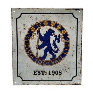 Chelsea FC Retro Club Logo Sign | Chelsea FC Merchandise
