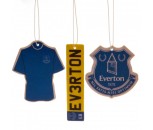 EvertonFC FC Air Freshener 3 pack