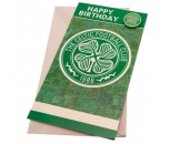 Celtic FC Birthday Card and Button Badge