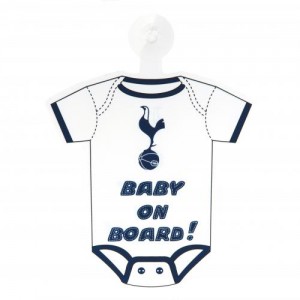 Tottenham Hotspur FC Baby on Board Sign (Car Window Sign) | Tottenham Hotspur FC Merchandise