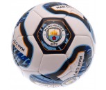 Manchester City FC Size 5 Football White/Sky Blue