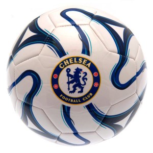 Chelseal FC Size 5 Football White/Navy | English Premier League Club Footballs | Footballs | Chelsea FC Merchandise