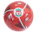 Liverpool FC Size 5 Football Red/White Turbine Design