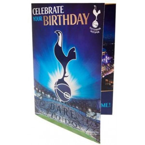 Tottenham Hotspur FC Musical Birthday Card | Tottenham Hotspur FC Merchandise