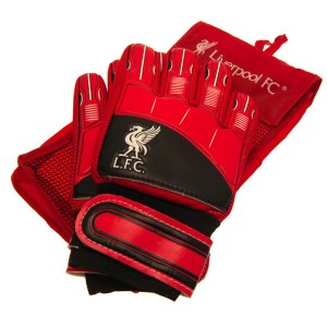 Liverpool FC Youth's Goalkeeper Gloves Size 7 | Goalkeeper Gloves | Liverpool FC Merchandise